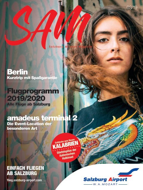 Salzburg Airport Magazin SAM 03-2019