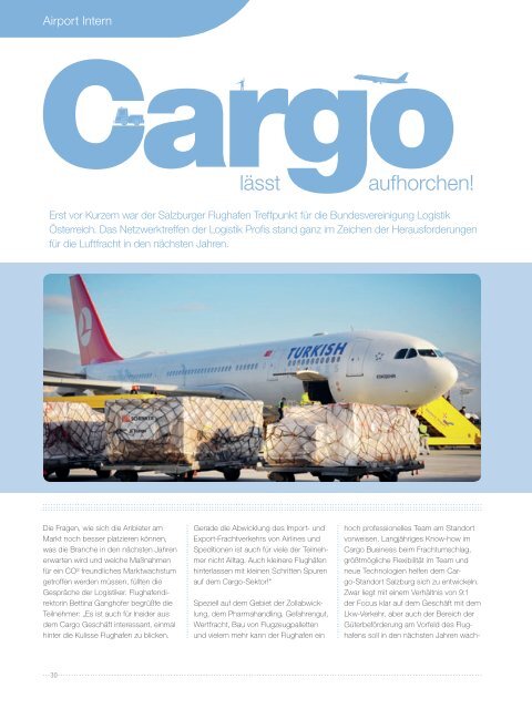 Salzburg Airport Magazin SAM 03-2019