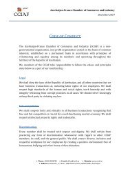 CCIAF Code of conduct