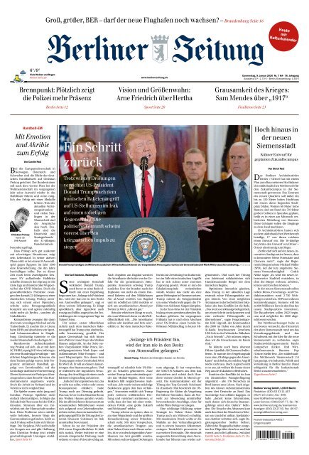 Berliner Zeitung 09.01.2020