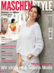 Zeitschrift: Maschenstyle - Frühjahr & Sommer 2020: Wir stricken&häkeln Mode (SC004)