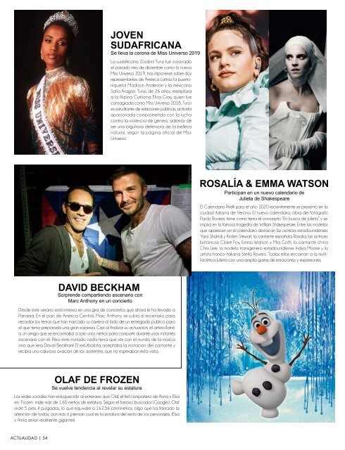 DEBUT Magazine Enero 2020