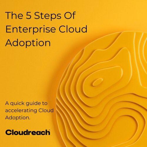 The 5 Steps Of Enterprise Cloud Adoption