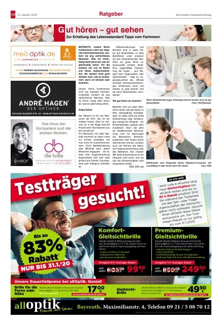 2020-01-12 Bayreuther Sonntagszeitung