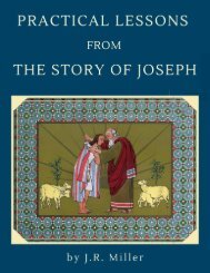 Practical Lessons from The Story of Joseph