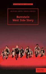 Leseprobe: Bernstein – West Side Story