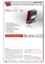 optical sensors - IPF Electronic GmbH