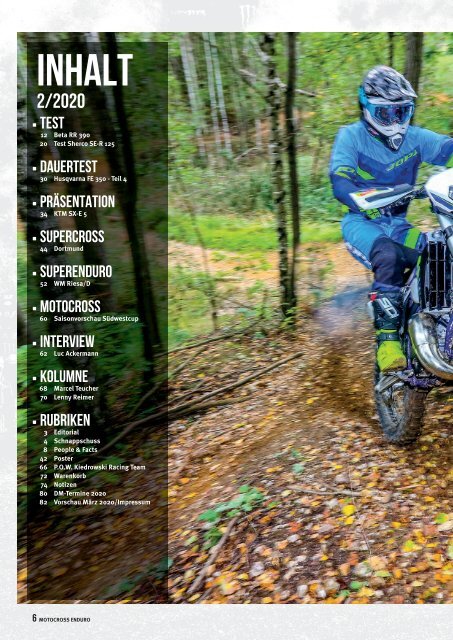 Motocross Enduro Ausgabe 02/2020