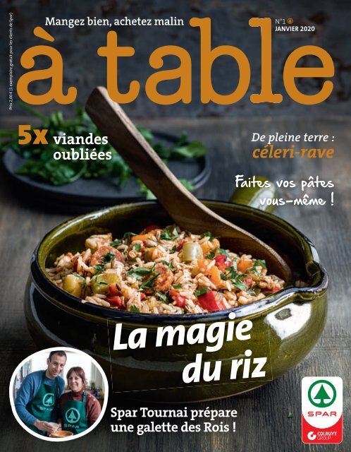 à table Janvier 2020