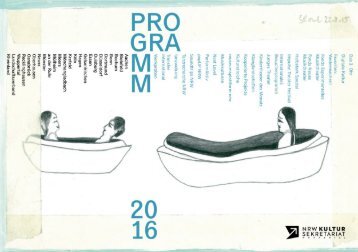 NRW KULTURsekretariat_Programm 2016