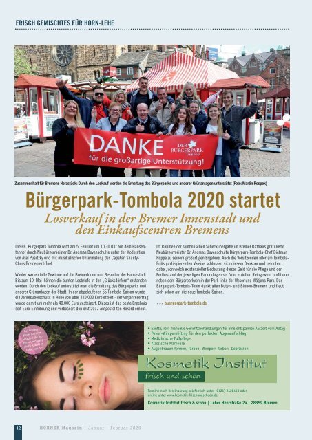 HORNER Magazin | Januar-Februar 2020