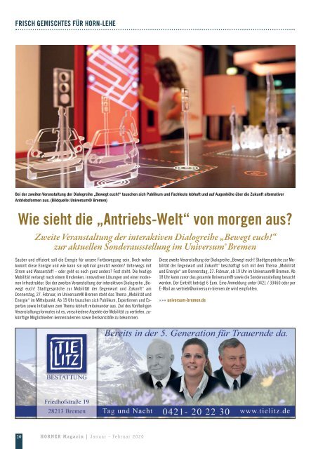 HORNER Magazin | Januar-Februar 2020