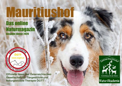 Mauritiushof Naturmagazin Ausgabe Jänner 2020
