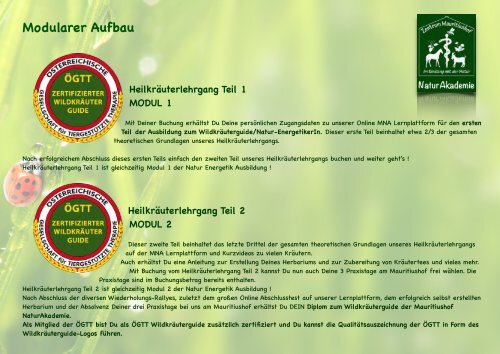 Mauritiushof Naturmagazin Ausgabe Jänner 2020