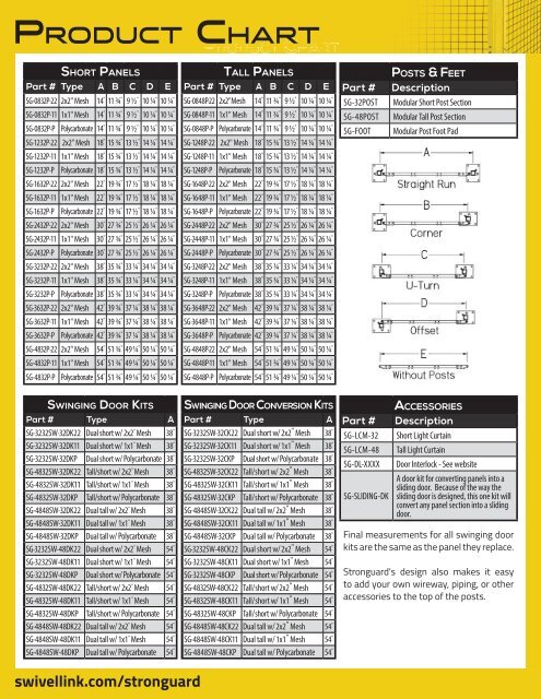 Swivellink SG-Catalog-Flyer