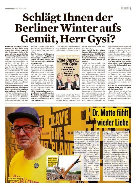 Berliner Kurier 14.01.2020