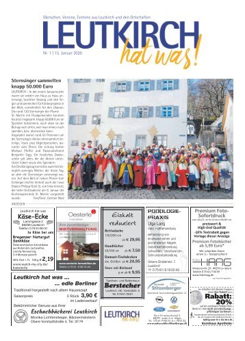 Leutkirch hat was 15.01.2020