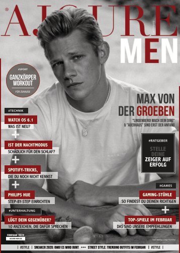 AJOURE´ Men Magazin Februar 2020
