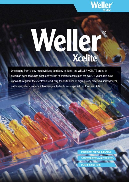 2019 WELLER ELECTRONICS CATALOGUE