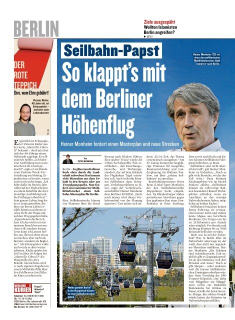 Berliner Kurier 15.01.2020