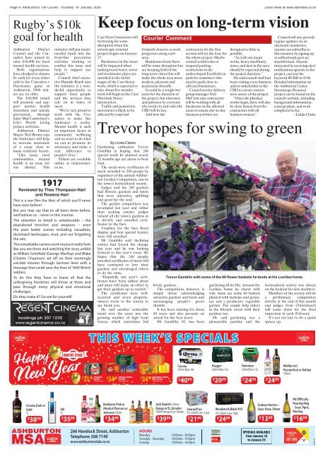 Ashburton Courier: January 16, 2020