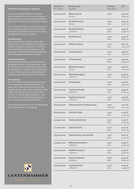 Weinkatalog 2021/22 Einzelhandel