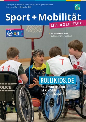 Sport + Mobilität mit Rollstuhl 09/2019
