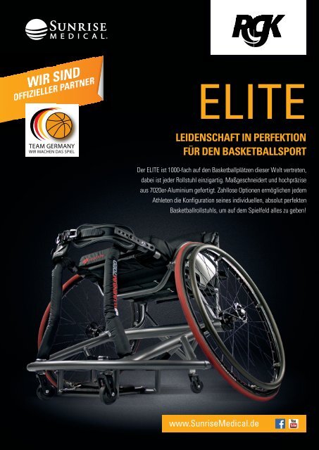 Sport + Mobilität mit Rollstuhl 09/2019