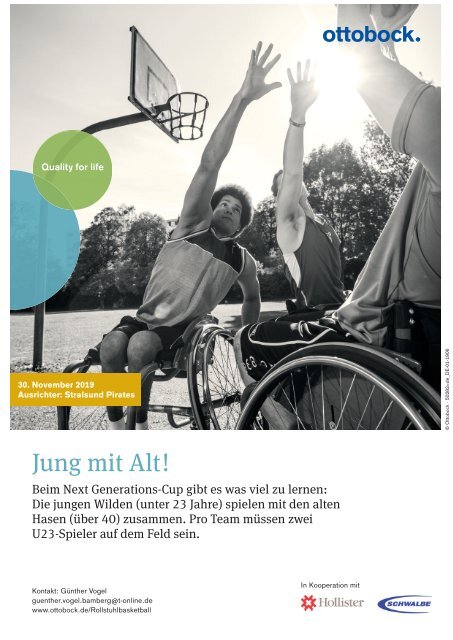 Sport + Mobilität mit Rollstuhl 11/2019