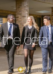 Eltham College Sixth Form - The Detail - 2021-2022