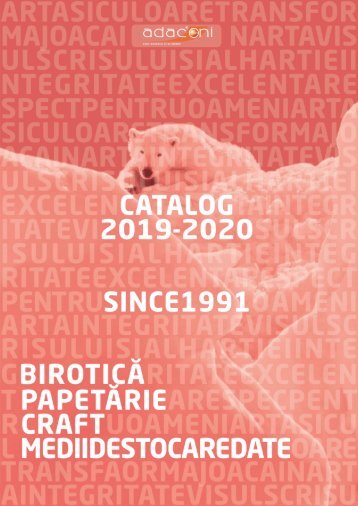 ADACONI - Catalog 2019-2020 