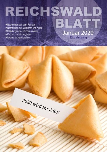 Reichswaldblatt Januar 2020