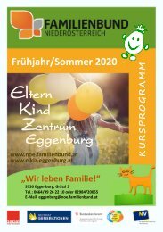 ElkiZ Frühjahrsprogramm 2020