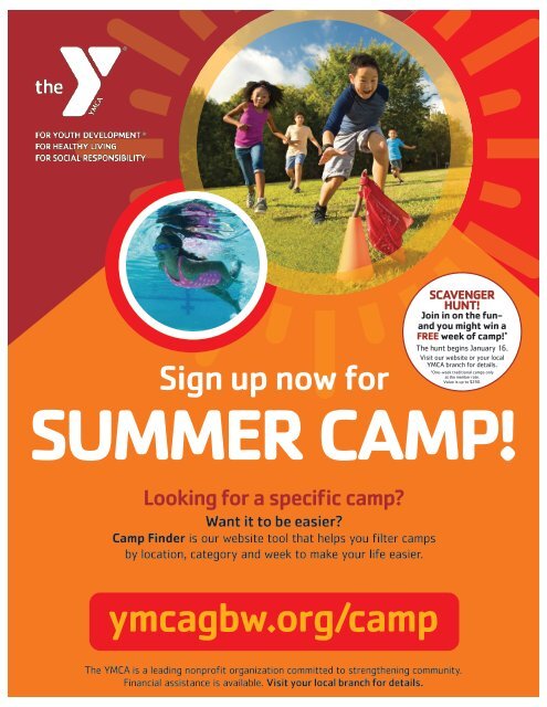 Kennett Area YMCA Program Guide - Spring 2020