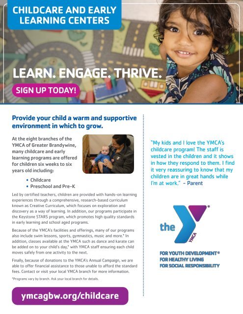 Oscar Lasko YMCA Program Guide - Spring 2020