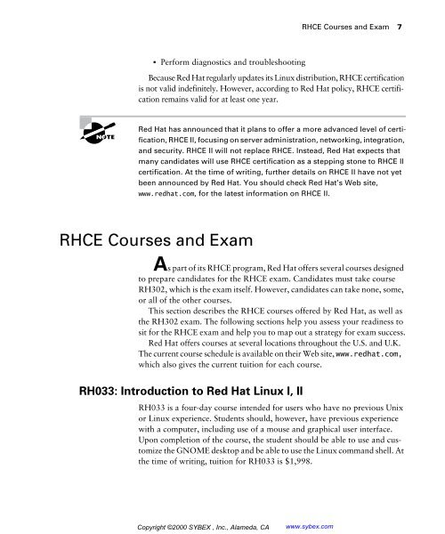 RHCE: Red Hat Certified Engineer Study Guide - Directory UMM