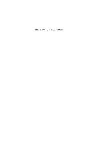 the law of nations - Online Library of Liberty - Liberty Fund