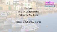 Villa with pool and sea views for sale in Palma de Mallorca (LUX0035)