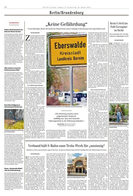 Berliner Zeitung 16.01.2020