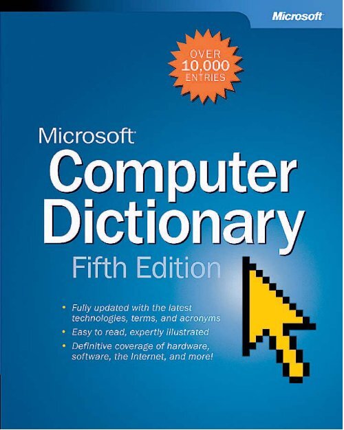 Microsoft Computer Dictionary, Fifth Edition eBook - John Eriksen 