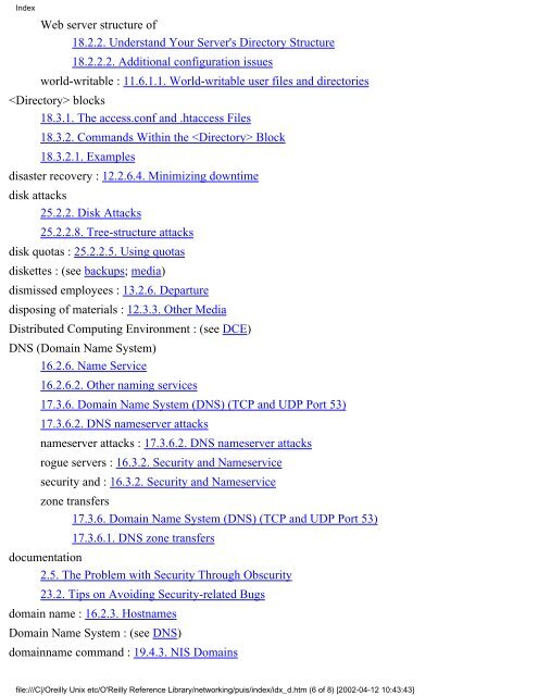 O'Reilly - Practical UNIX & Internet Sec... 7015KB