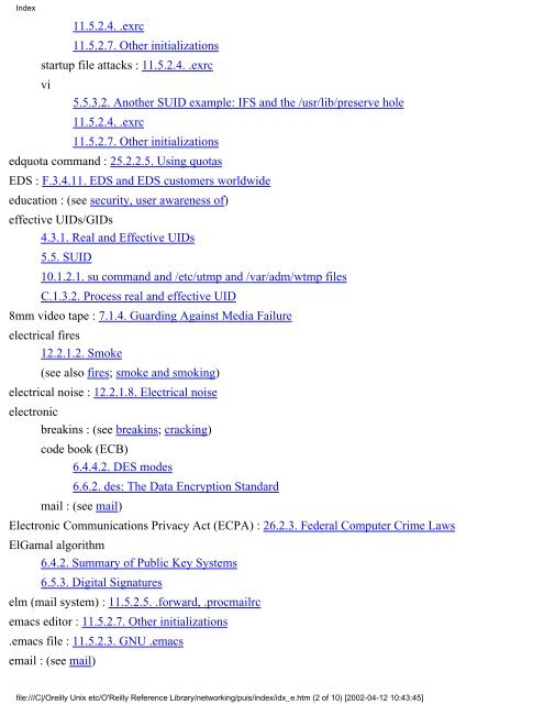 O'Reilly - Practical UNIX & Internet Sec... 7015KB