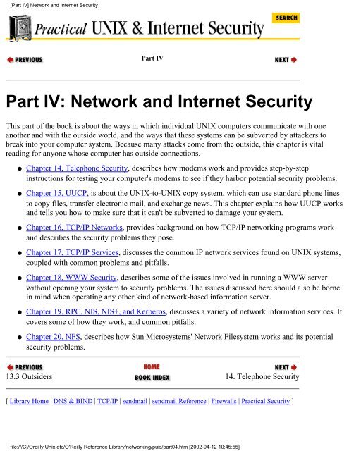 O'Reilly - Practical UNIX & Internet Sec... 7015KB