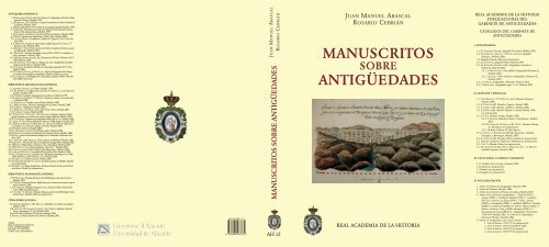 manuscritos sobre antigüedades m a n u scr it os sob r e a n t igüe ...