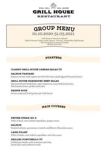 Grill House Group Menu Autumn 01.10.20-31.03.21 (ENG)