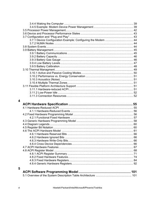 Advanced Configuration and Power Interface Specification