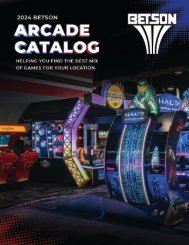 Betson's Amusement Catalog 2024