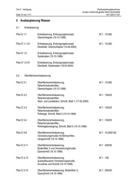 Planfeststellungsbeschluss - BVBB eV