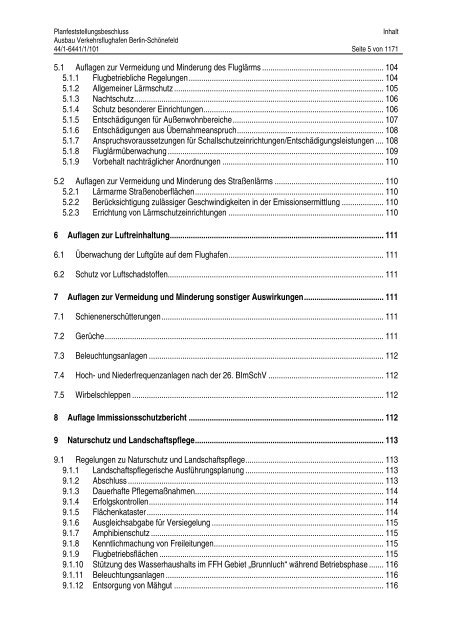 Planfeststellungsbeschluss - BVBB eV