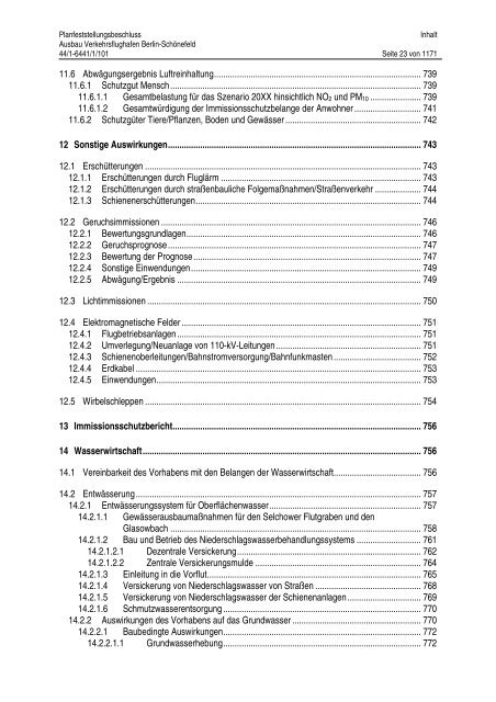 Planfeststellungsbeschluss - BVBB eV